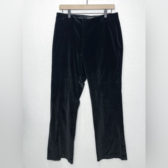 Y2K Banana Republic Velour Pants Size 8 - Picture 1 of 6